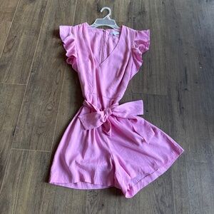 Pink romper